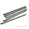screw and barrel for recycling machine pelletize/barrel with gas vented design screw